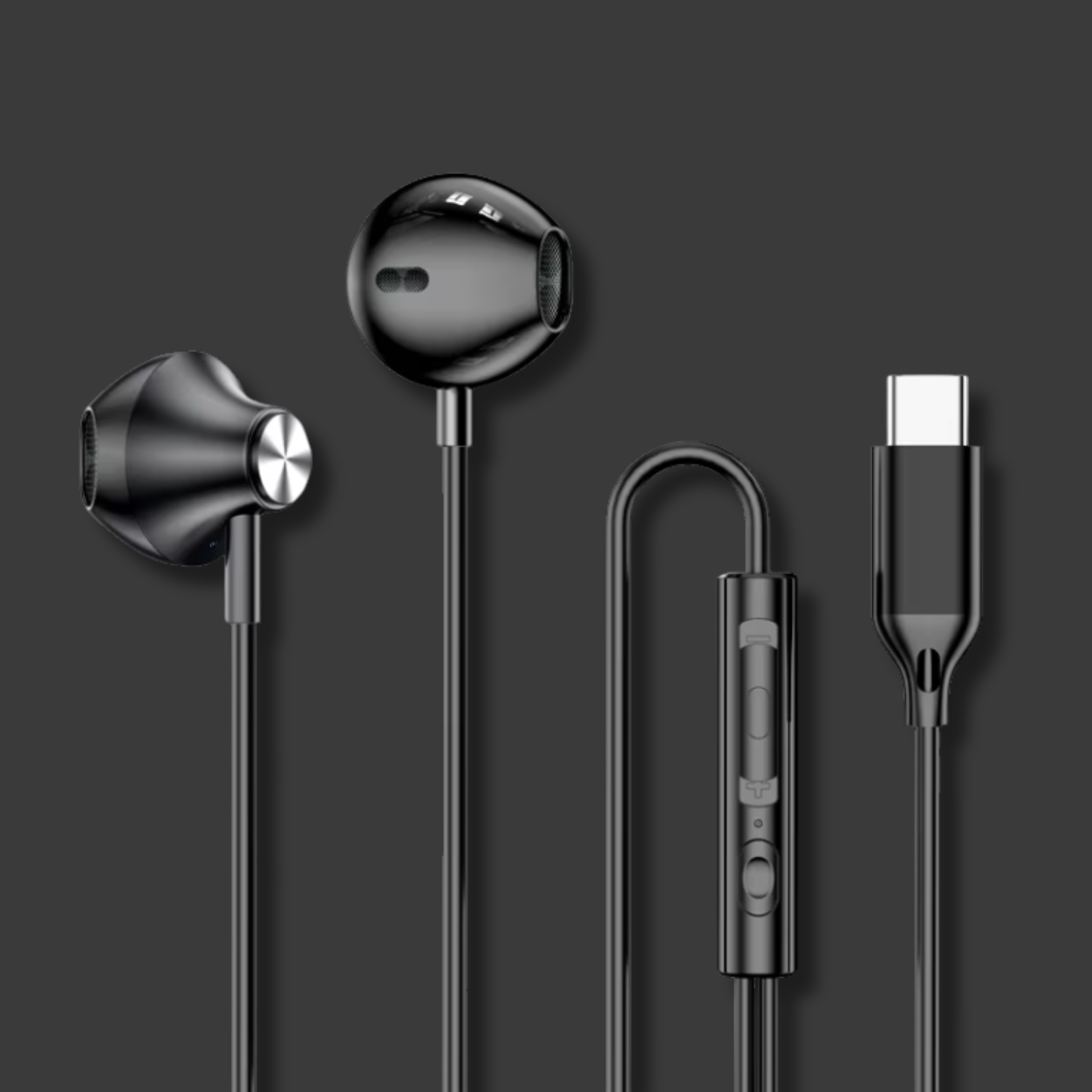 YRD™ V4 Earphones | USB-C & 3.5mm Aux