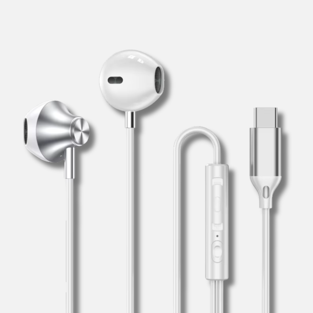 YRD™ V4 Earphones | USB-C & 3.5mm Aux
