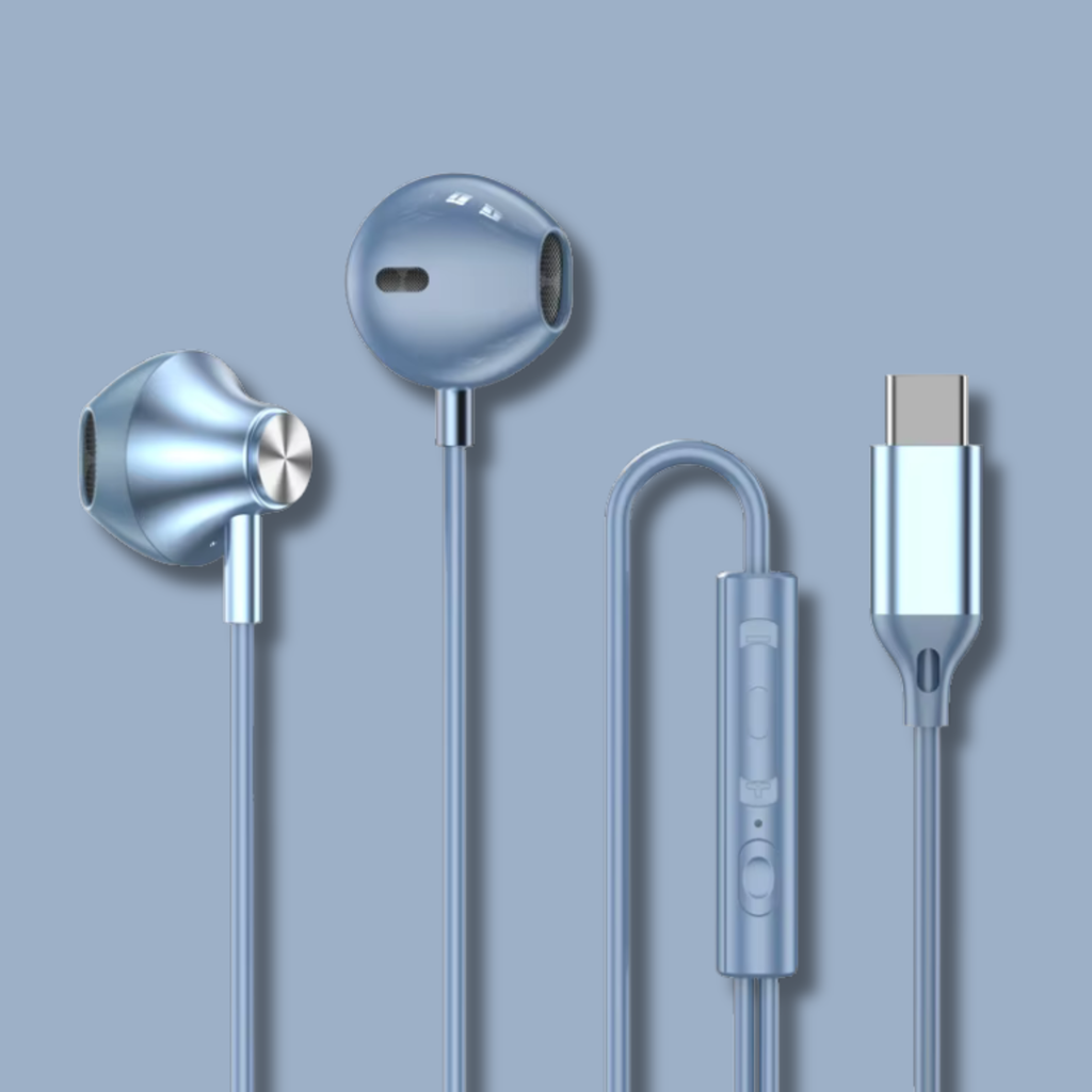 YRD™ V4 Earphones | USB-C & 3.5mm Aux