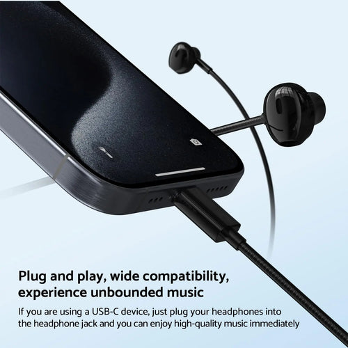 YRD™ V4 Earphones | USB-C & 3.5mm Aux